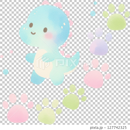 Adorable Dinosaur Birthday 127742325