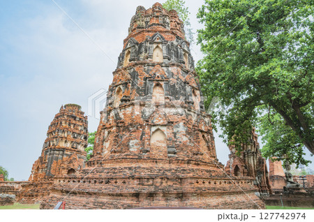 タイ　ワット・マハータート（アユタヤ） 127742974