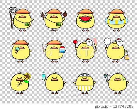 ひよこ夏セット 127743299