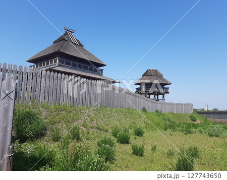 吉野ヶ里遺跡 吉野ヶ里公園 公園内 建物 吉野ヶ里遺跡 吉野ヶ里公園 公園内 建物 127743650