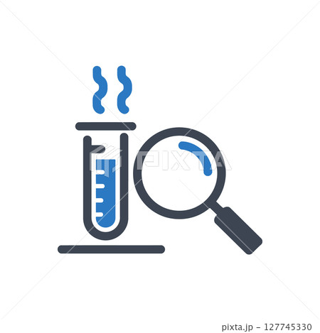 Test Tube Analysis Icon Test Tube Analysis Icon 127745330
