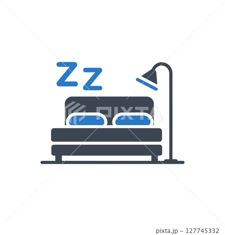 Sleeping Bed Icon 127745332