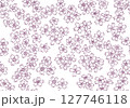 シームレスな芝桜の背景素材 127746118