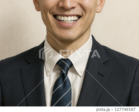 ビジネスマンのスマイル 127746507