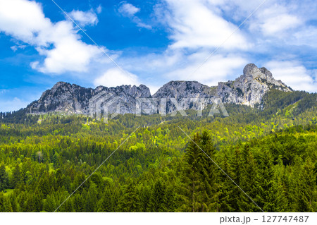 Saeugling round mountain and alpine hill peak Tyrol Austria. Saeugling round mountain and alpine hill peak Tyrol Austria. 127747487