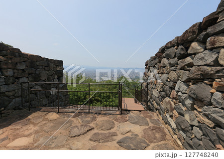 古代朝鮮式山城「屋嶋城」の城門と高松市街 古代朝鮮式山城「屋嶋城」の城門と高松市街 127748240