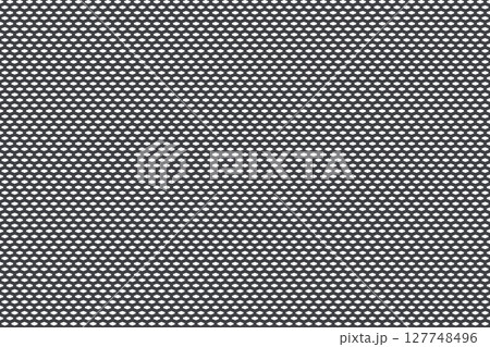 Sport fabric seamless pattern. Nylon knit mesh. Fabric mesh texture. Sport polyester material. Nylon basketball uniform shirt. Football cloth mesh bg. Vector illustration. Textile seamless background 127748496