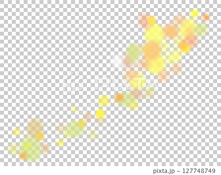 A flowing illustration of yellow, yellow-green, and orange dots A flowing illustration of yellow, yellow-green, and orange dots 127748749