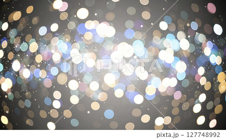 玉ボケの背景素材 127748992