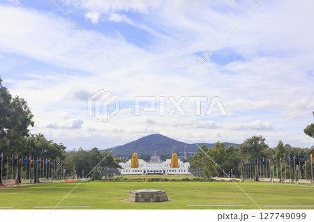 オーストラリアの首都、キャンベラのオーストラリア連邦議会から見える景色 127749099