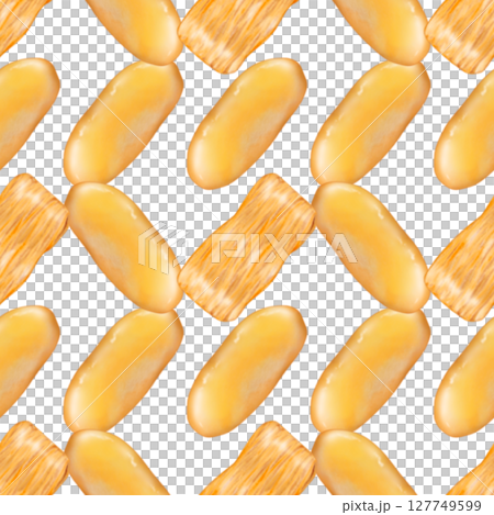 Seamless pattern of Thai Traditional Desserts Cute Collection hand drawn style illustrations on transparent background. Seamless pattern of Thai Traditional Desserts Cute Collection hand drawn style illustrations on transparent background. 127749599