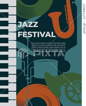 jazz festival poster 127749657