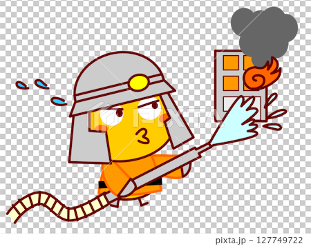 ひよこの消防士 127749722