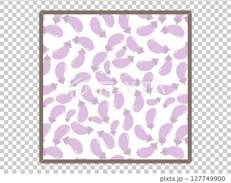 Eggplant square frame 127749900