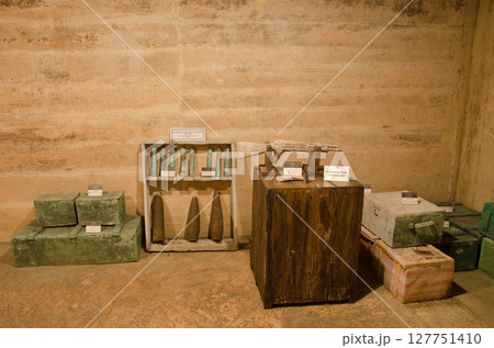 Weapons from the Vietnam War. 127751410