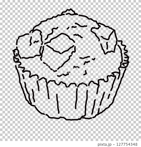 Chico Muffin 的簡單線條繪圖插圖 127754348