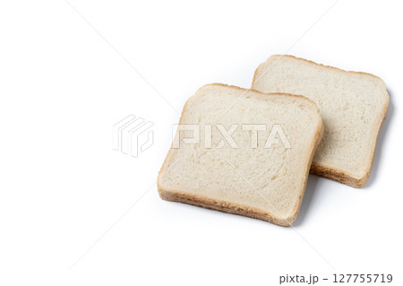 Sliced of White Bread 127755719