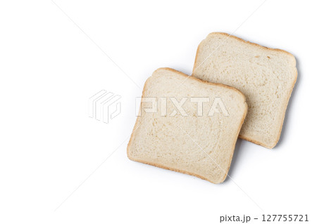 Sliced of White Bread 127755721