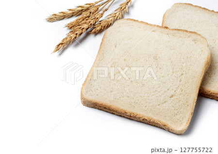 Sliced of White Bread 127755722