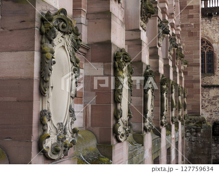 Ancient Heidelberg medieval castle in Germany Ancient Heidelberg medieval castle in Germany 127759634