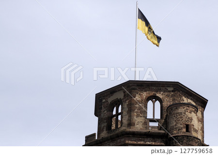 Ancient Heidelberg medieval castle in Germany Ancient Heidelberg medieval castle in Germany 127759658