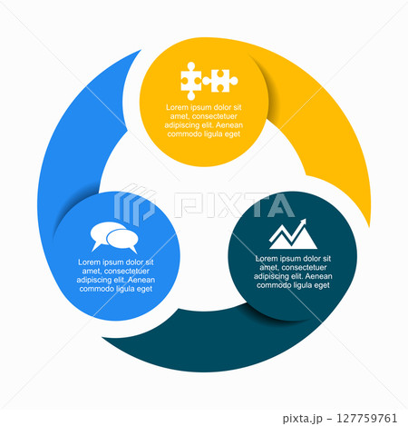 Infographic design template with place for your data. Vector illustration. 127759761