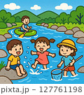 川遊び 127761198