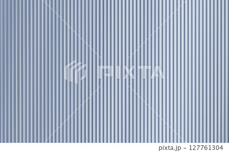 Vector Gray Blurred Holographic Gradient background. Vertical Ribbed glass texture. Abstract bg. 127761304