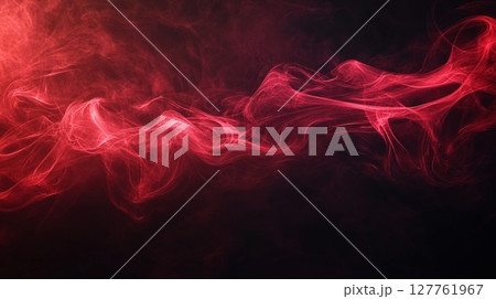 煙に包まれた抽象的な煙 127761967