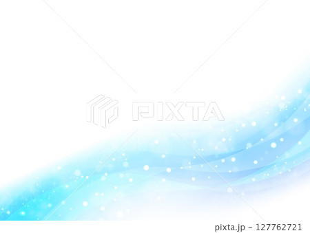 流れる水がキラキラ光る線 流れる水がキラキラ光る線 127762721