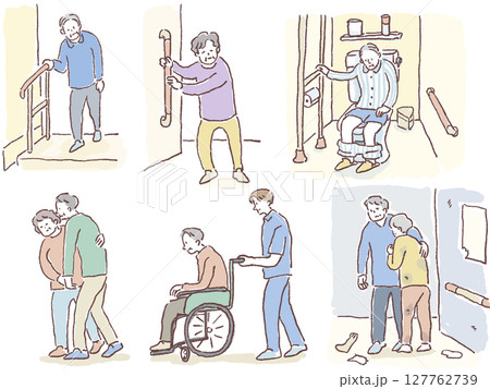 介護、福祉系（トイレ、手すり、車椅子、徘徊等） 127762739