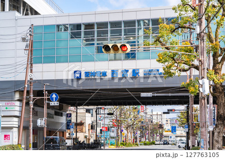 阪神電車 阪神本線 西宮駅 えびす口(阪神電気鉄道)西宮市田中町 阪神電車 阪神本線 西宮駅 えびす口(阪神電気鉄道)西宮市田中町 127763105