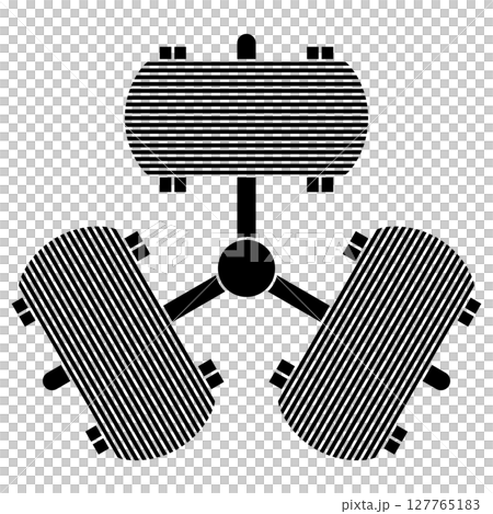 這是家族徽章。它被稱為三線卷。 127765183