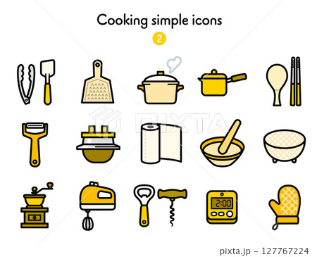 アイコン集 調理器具2 127767224