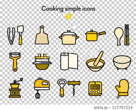 アイコン集 調理器具2 127767224