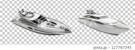 Luxury Yacht Models Set. Sleek Design And Nautical Elegance Collection Isolated On Transparent Background Luxury Yacht Models Set. Sleek Design And Nautical Elegance Collection Isolated On Transparent Background 127767345