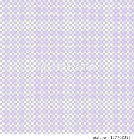 Purple Plaid Gingham Madras Check Hand Drawn Background Pattern Overlay 127768352
