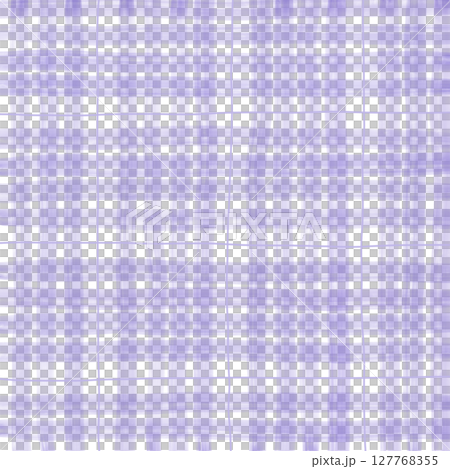Purple Plaid Gingham Madras Check Hand Drawn Background Pattern Overlay 127768355