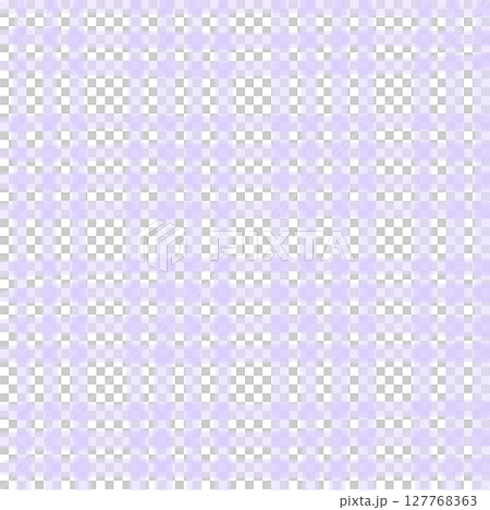Purple Plaid Gingham Madras Check Hand Drawn Background Pattern Overlay 127768363