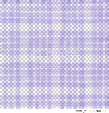 Purple Plaid Gingham Madras Check Hand Drawn Background Pattern Overlay 127768367