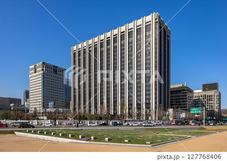 韓国ソウル政府庁舎 127768406