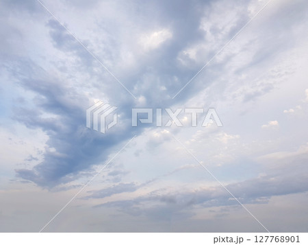 Cloudy sky with cloud, nature weather background. Environment, atmosphere and heaven concept Cloudy sky with cloud, nature weather background. Environment, atmosphere and heaven concept 127768901