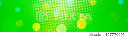Green bokeh panorama background for Banner, Poster, celebration, event and various design works Green bokeh panorama background for Banner, Poster, celebration, event and various design works 127770403