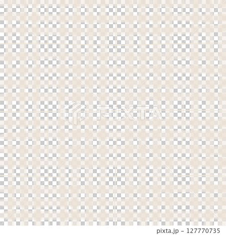 Brown Beige Plaid Tartan Gingham Check Hand Drawn Background Pattern Overlay 127770735