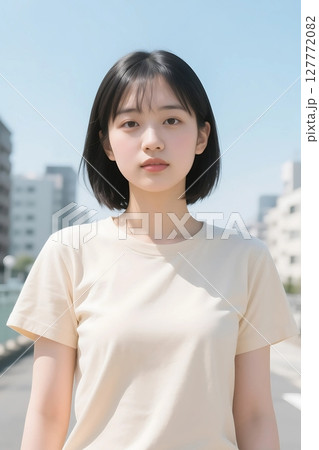 Tシャツモデル 127772082