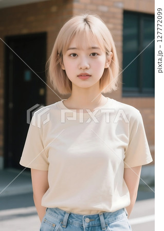 Tシャツモデル 127772099