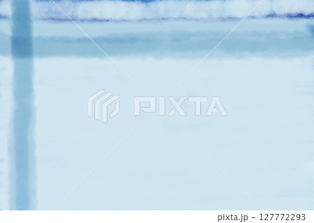 イラスト素材: 水色のグラデーションスライド（斑） 127772293