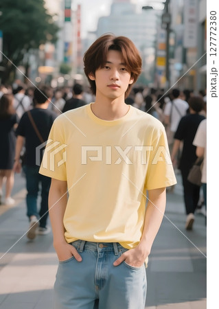 Tシャツモデル 127772380