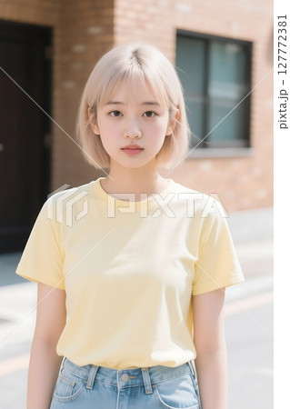 Tシャツモデル 127772381