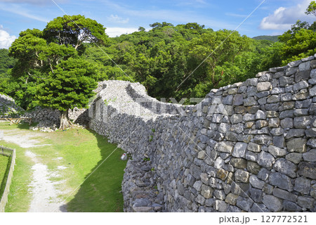 世界遺産の今帰仁城 127772521